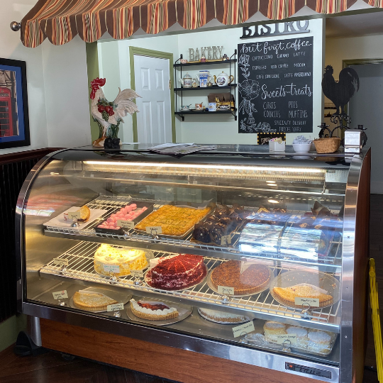 Haile Village Bistro Bakery - serving fresh made pastries, coffee, tea and soft drinks