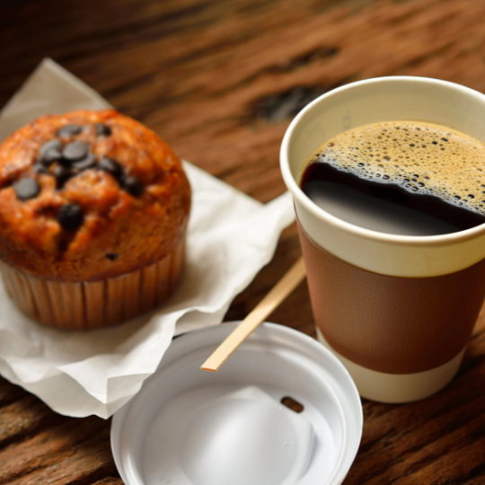 sweet treats and coffee and tea to go from haile village bistro bakery